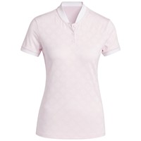 adidas Womens Ult 365 Jacquard Golf Polo, Pink