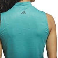 adidas Womens Ult 365 Gradient Sleeveless Mock Golf Top, Green