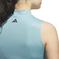 adidas Womens Ult 365 Gradient Sleeveless Mock Golf Top, Navy