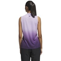 adidas Womens Ult 365 Gradient Sleeveless Mock Golf Top, Purple