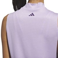 adidas Womens Ult 365 Gradient Sleeveless Mock Golf Top, Purple