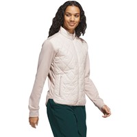 adidas Womens Ult 365 Quilted Golf Jacket, Beige