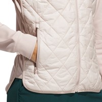 adidas Womens Ult 365 Quilted Golf Jacket, Beige