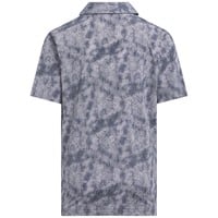 adidas Junior Print Golf Polo, Navy