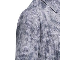 adidas Junior Print Golf Polo, Navy