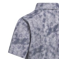 adidas Junior Print Golf Polo, Navy