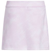 adidas Junior Printed Golf Skort, Pink