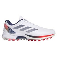 adidas Mens adizero ZG25 Ryder Cup SL Golf Shoes, White/Blue