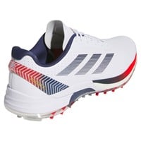 adidas Mens adizero ZG25 Ryder Cup SL Golf Shoes, White/Blue