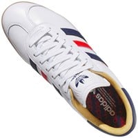 adidas Mens Orginals Gazelle Ryder Cup Golf Shoes, White/Blue