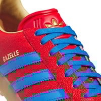 adidas Mens Gazelle Lux Golf Shoes, Red/Blue