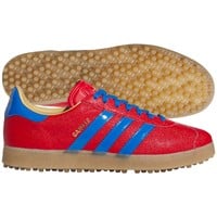 adidas Mens Gazelle Lux Golf Shoes, Red/Blue