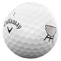Callaway 2025 SuperSoft Grill Master Golf Ball, White/Multi