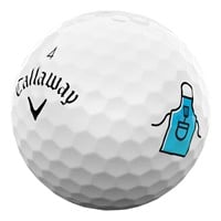 Callaway 2025 SuperSoft Grill Master Golf Ball, White/Multi