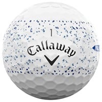 Callaway 2025 SuperSoft Splatter Golf Ball, White/Blue