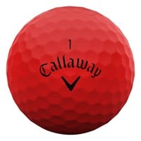 Callaway 2025 SuperSoft Matte Golf Ball, Red
