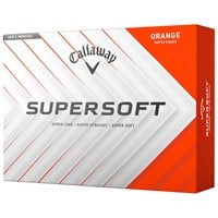 Callaway 2025 SuperSoft Matte Golf Ball, Orange
