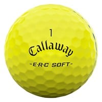 Callaway 2025 ERC Soft Triple Track Golf Ball, Yellow