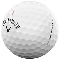 Callaway Chrome Tour Triple Diamond Golf Ball, White