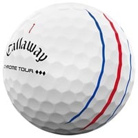 Callaway Chrome Tour Triple Diamond Triple Track Golf Ball, White