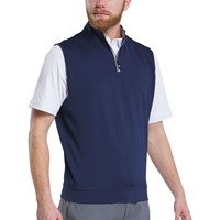 FootJoy Men's Approach 1/4 Zip Golf Vest, Navy