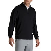 FootJoy Men's Lightweight Golf Pullover, Black