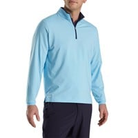 FootJoy Men's Lightweight Golf Pullover, Light Blue