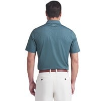 Puma Mens MATTR Lotus Print Golf Polo, Green