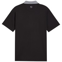 Puma Mens MATTR Stripe Jacquard Golf Polo TGW Puma Mens MATTR Stripe Jacquard Golf Polo TGW