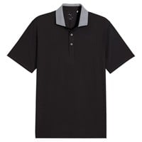 Puma Mens MATTR Stripe Jacquard Golf Polo