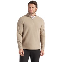 Puma Mens Boulder 2.0 1/4 Zip Golf Pullover, Beige