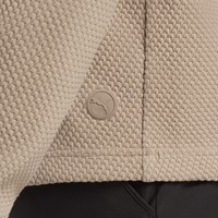 Puma Mens Boulder 2.0 1/4 Zip Golf Pullover, Beige