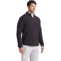 Puma Mens Boulder 2.0 1/4 Zip Golf Pullover, Black