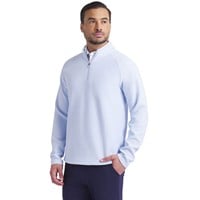 Puma Mens Boulder 2.0 1/4 Zip Golf Pullover, Blue
