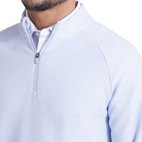 Puma Mens Boulder 2.0 1/4 Zip Golf Pullover, Blue