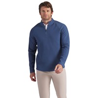 Puma Mens Boulder 2.0 1/4 Zip Golf Pullover, Blue