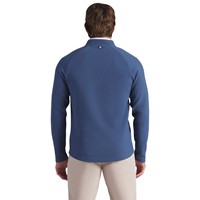 Puma Mens Boulder 2.0 1/4 Zip Golf Pullover, Blue