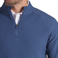 Puma Mens Boulder 2.0 1/4 Zip Golf Pullover, Blue