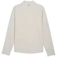 Puma Mens Boulder 2.0 1/4 Zip Golf Pullover, White