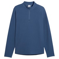 Puma Mens Boulder 2.0 1/4 Zip Golf Pullover, Blue