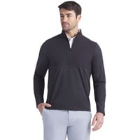 Puma Mens Cloudspun Tech Hybrid Golf Pullover, Black