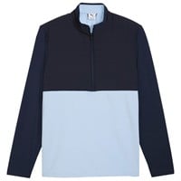 Puma Mens Cloudspun Tech Hybrid Golf Pullover, Navy