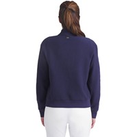 Puma Womens Boulder 1/4 Snap Golf Pullover, Navy
