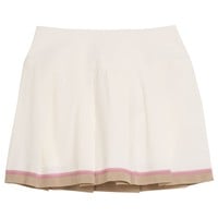 Puma Womens Stripe Pleated Golf Skort, White