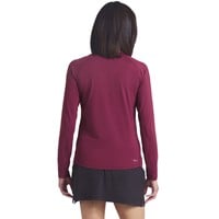 Puma Womens You-V 1/4 Zip Golf Pullover, Maroon