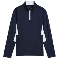 Puma Junior Pure 2.0 Golf Pullover, Navy