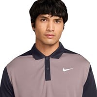 NIKE Men's Victory + Blocked Golf Polo, Taupe