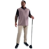 NIKE Men's Victory + Blocked Golf Polo, Taupe