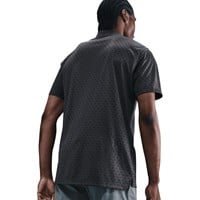 NIKE Mens Victory + Print Golf Polo, Black