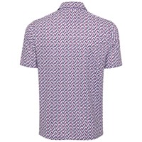 Greg Norman Mens Champions Crown Golf Polo, White